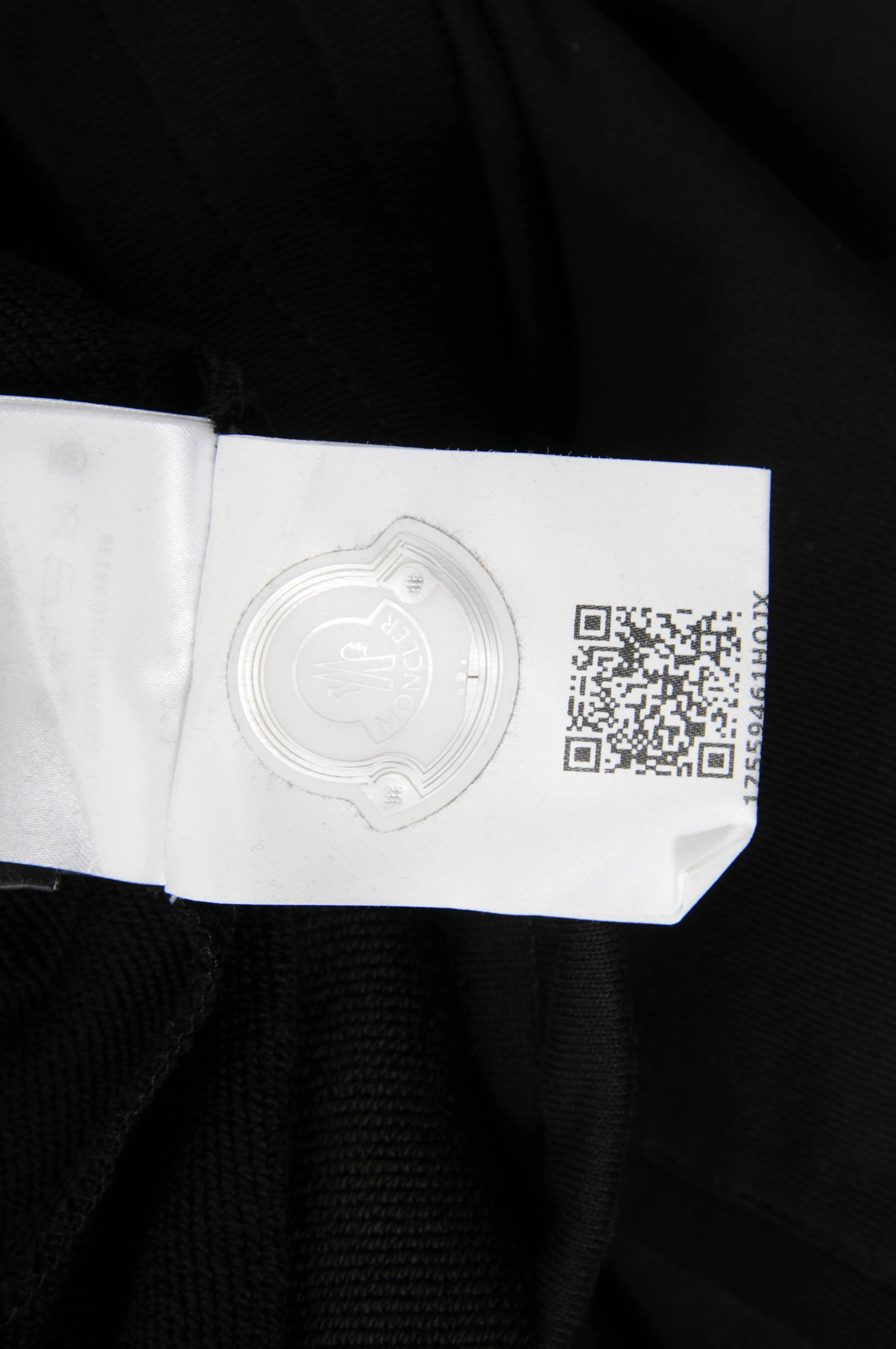 2 Moncler 1952 Black Awake NY Edition Logo French Terry Lounge Pants