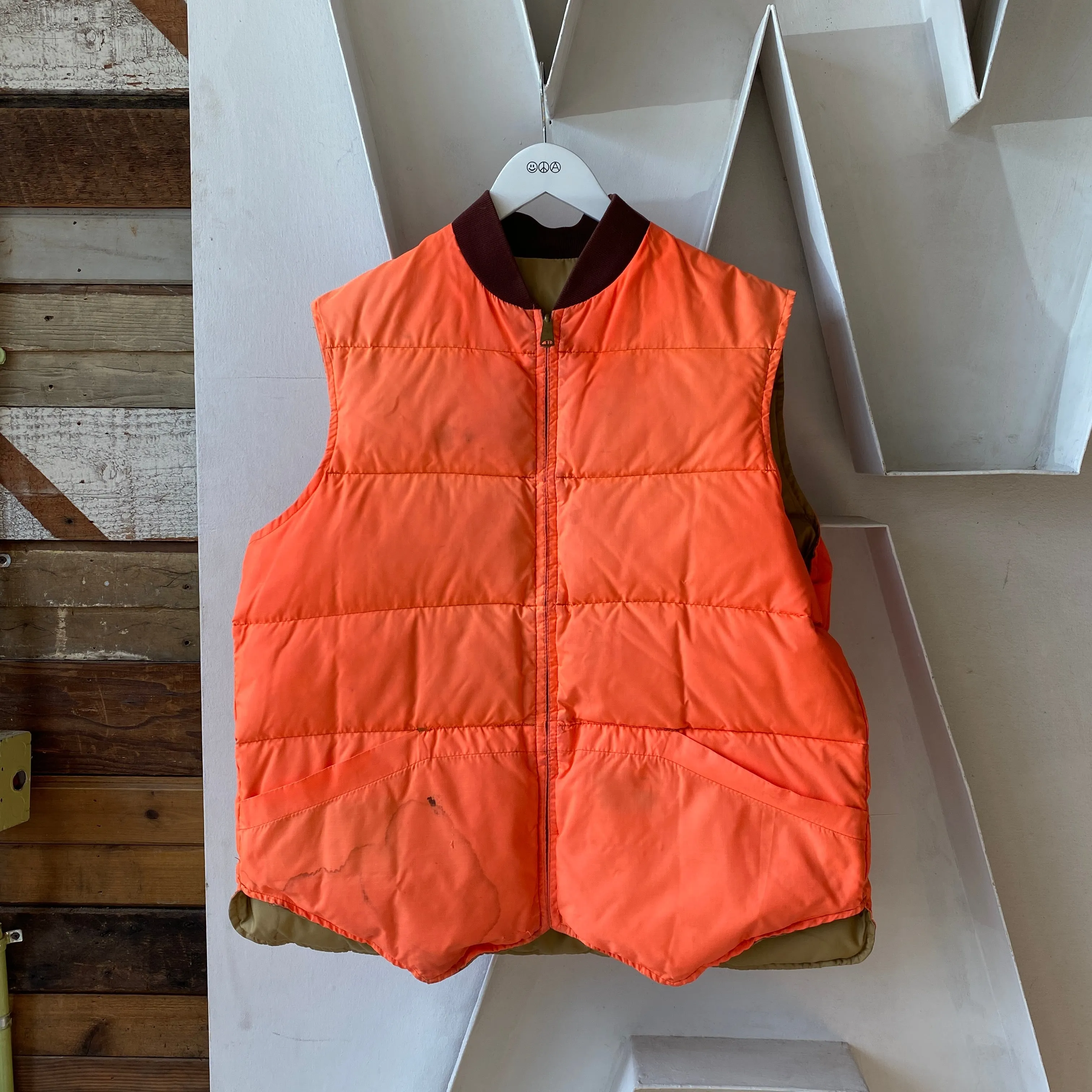 70's Puffer Vest - XL