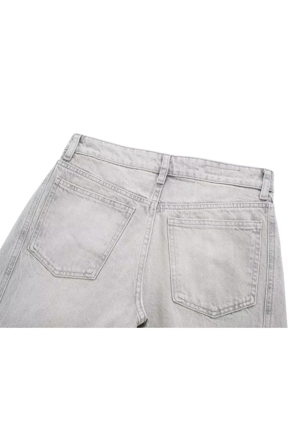 'Alyona'High Waisted Casual Denim Shorts