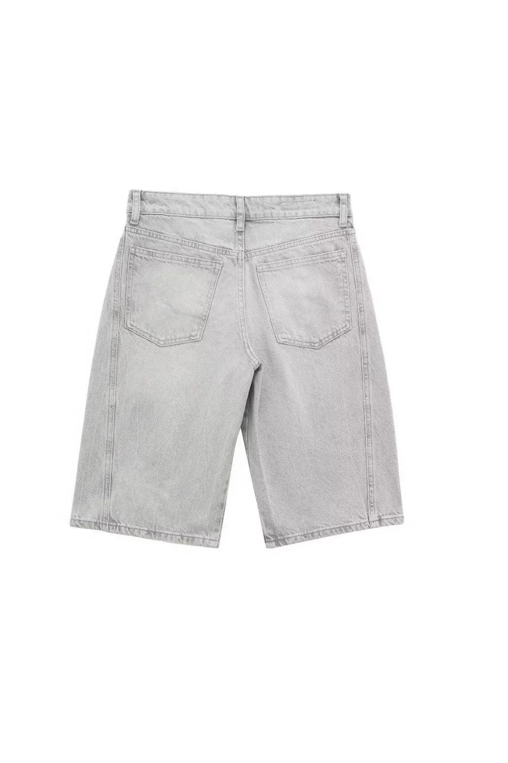'Alyona'High Waisted Casual Denim Shorts