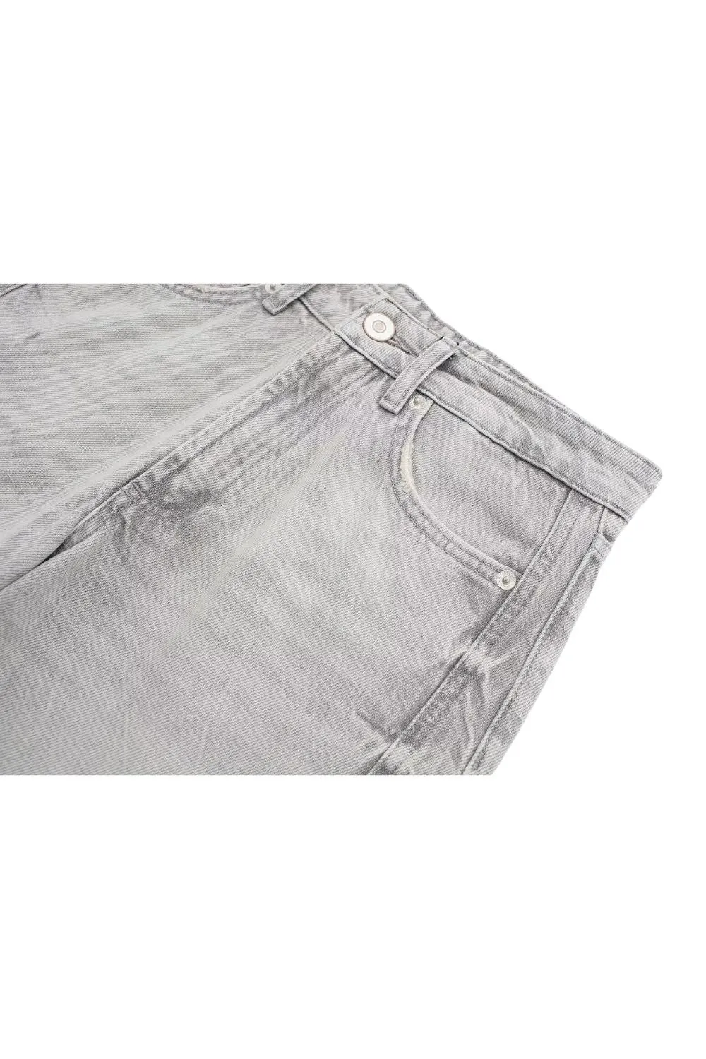 'Alyona'High Waisted Casual Denim Shorts