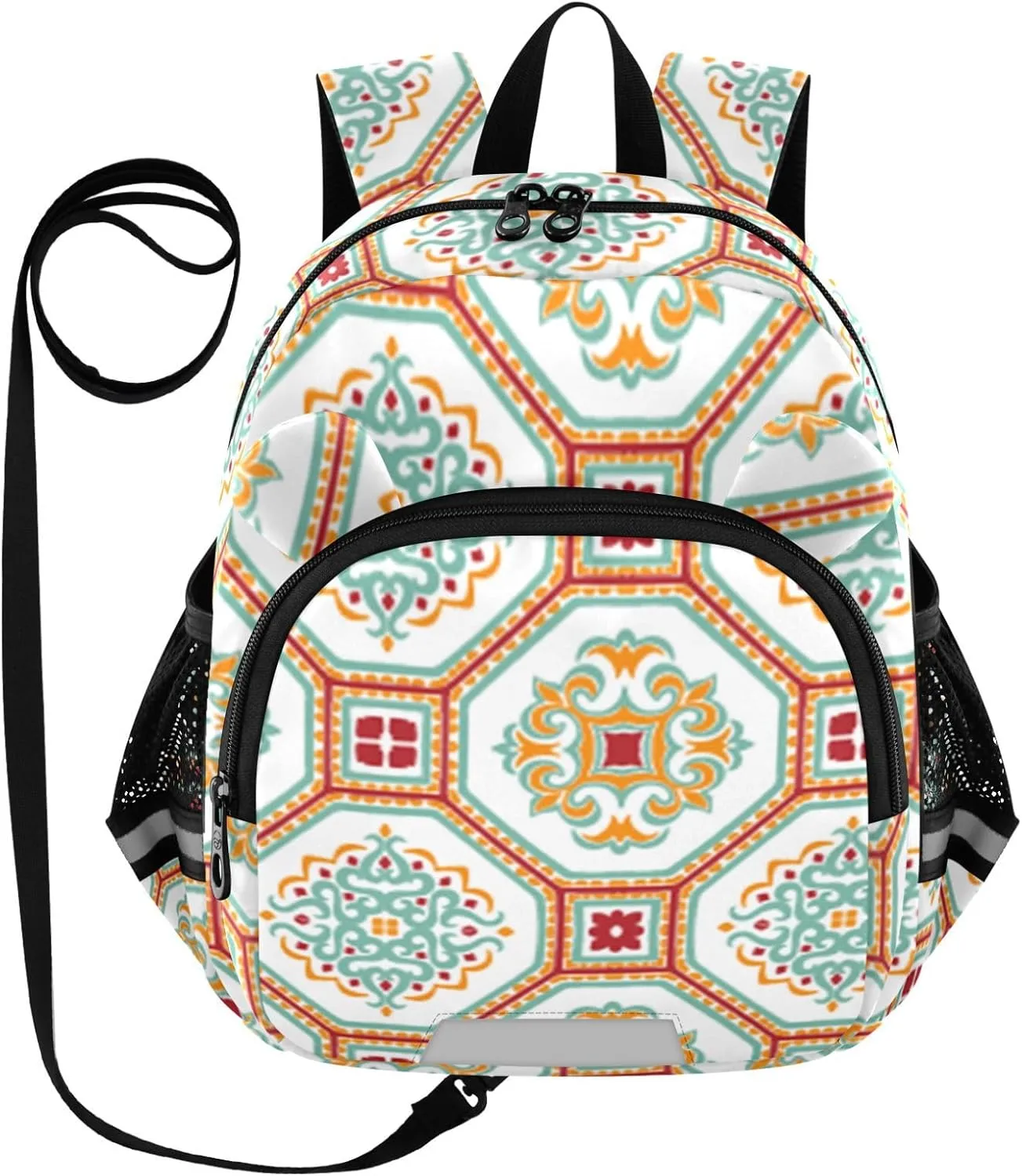 Azulejos Portugal Turkish Little Kid Toddler Backpack Baby Boys Girls Kindergarten Pre School Bags Cute Cartoon Backpacks for children