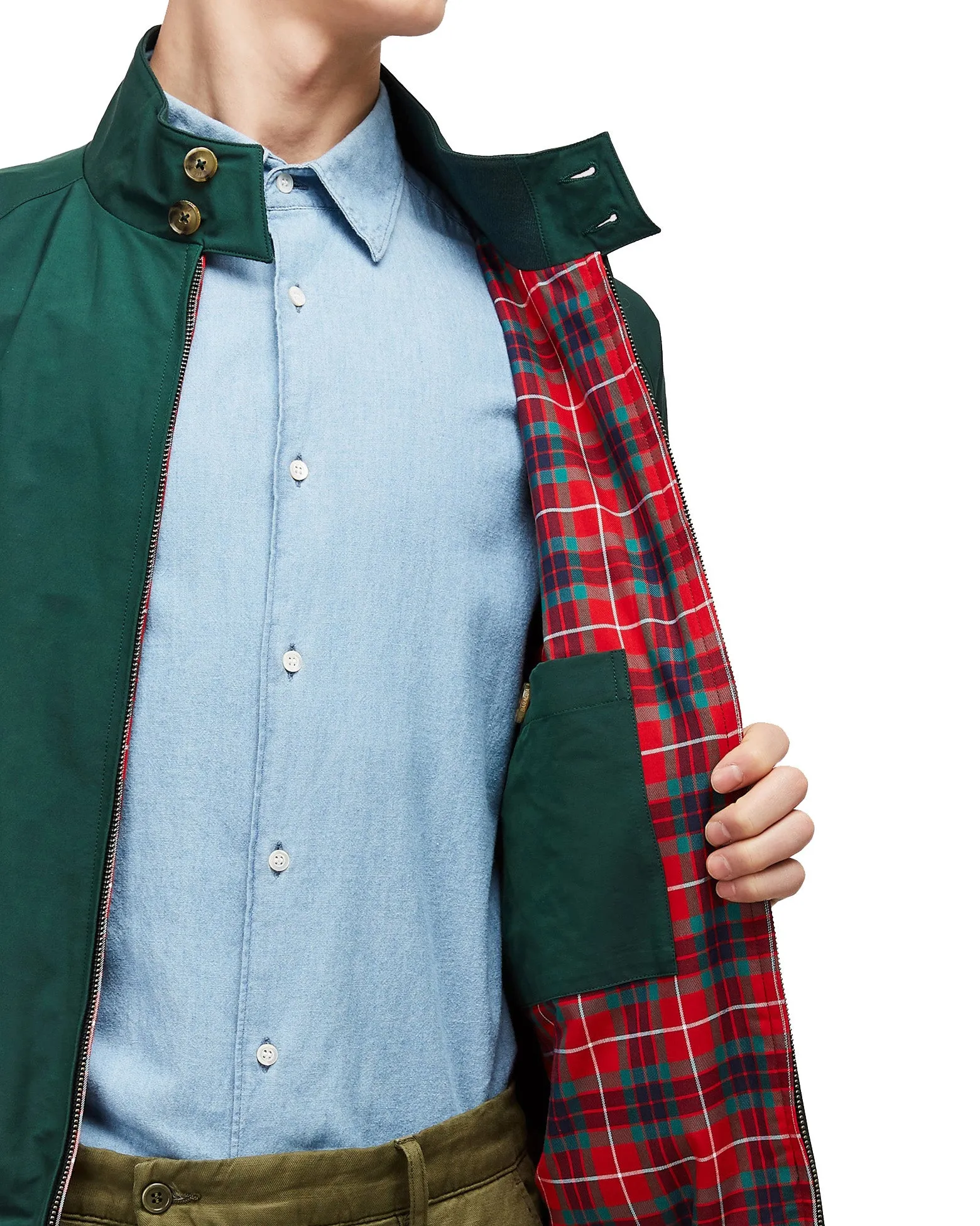 Baracuta G9 Classic Harrington Jacket - Racing Green
