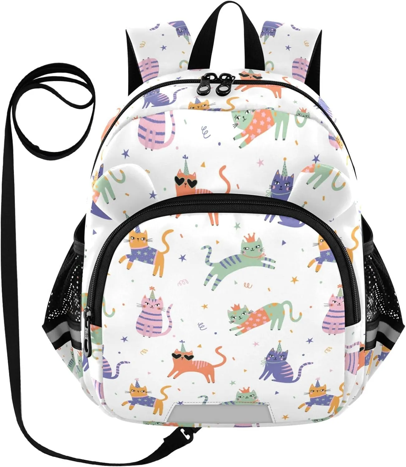 Birthday Party Cute Cats Little Kid Toddler Backpack Baby Boys Girls Kindergarten Pre School Bags Cute Cartoon Backpacks for children