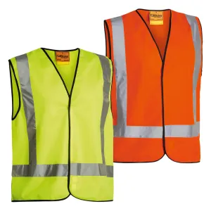 Bisley BV0342HT Hi-Vis H-Taped Safety Vest