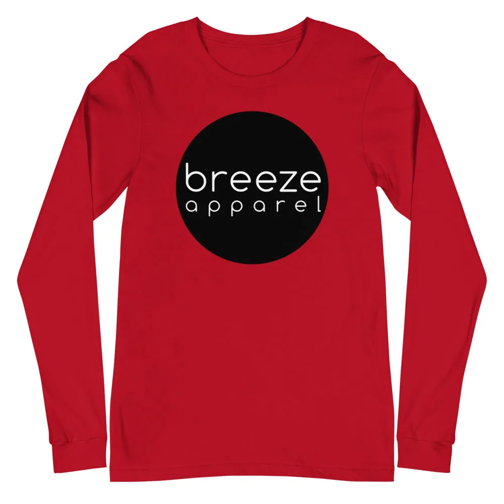 'Black Dot' unisex long-sleeved shirt
