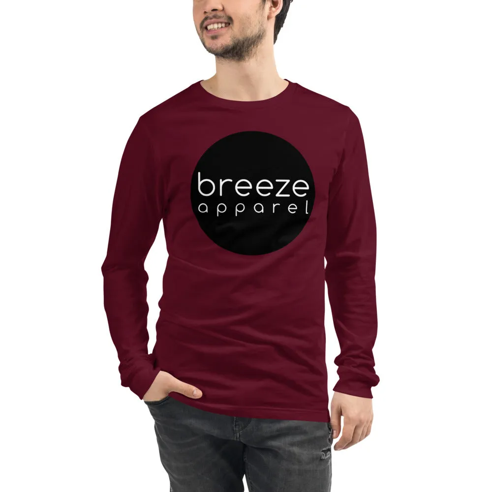 'Black Dot' unisex long-sleeved shirt