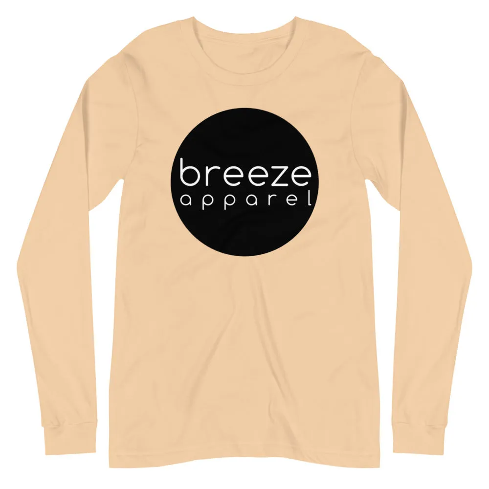 'Black Dot' unisex long-sleeved shirt