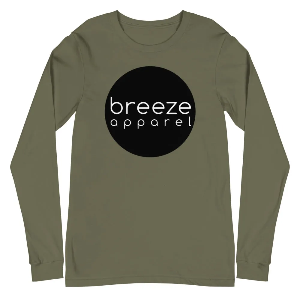 'Black Dot' unisex long-sleeved shirt