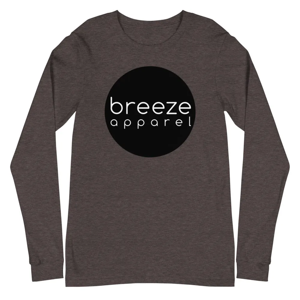 'Black Dot' unisex long-sleeved shirt