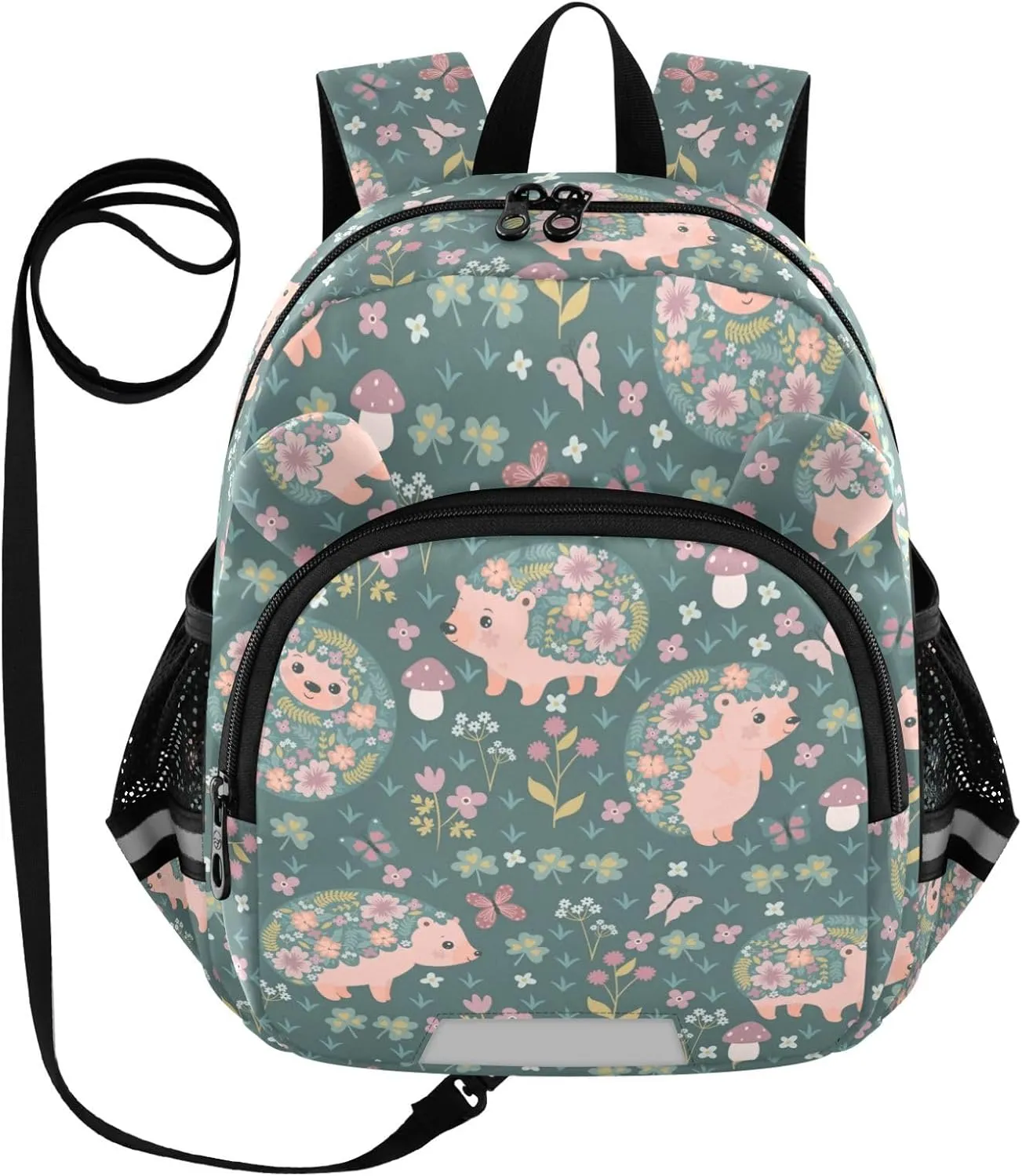 Blooming Hedgehogs Flowers Little Kid Toddler Backpack Baby Boys Girls Kindergarten Pre School Bags Cute Cartoon Backpacks for children
