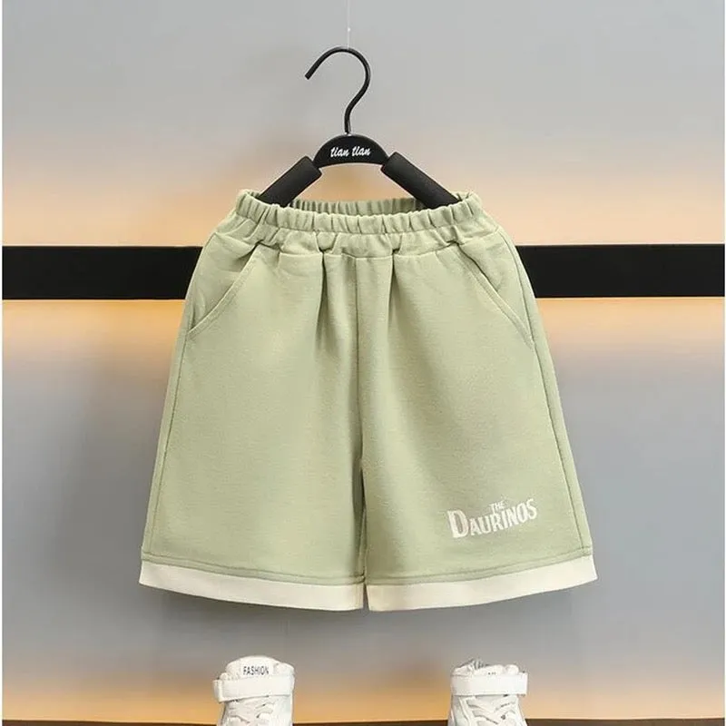 Boys Relaxed-Fit Polo Tee With Shorts