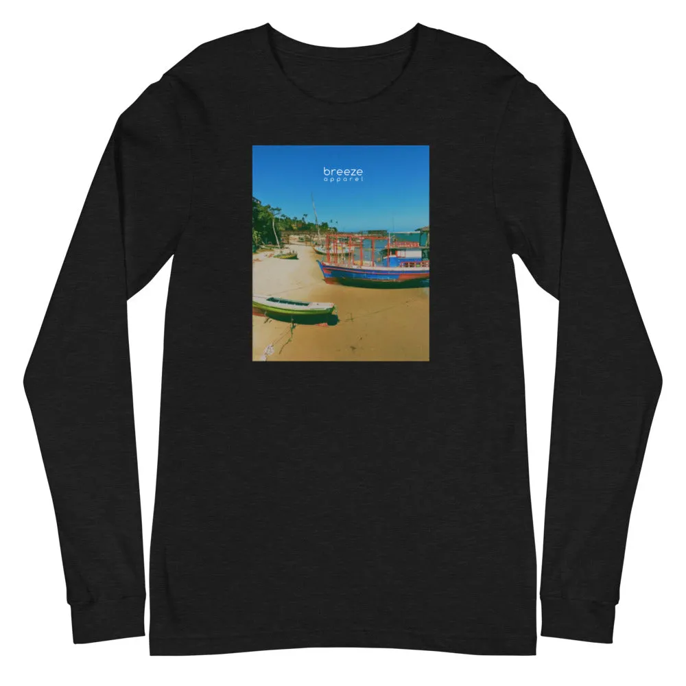 'Brazilian Bay' unisex long-sleeved shirt