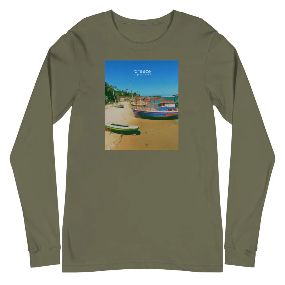 'Brazilian Bay' unisex long-sleeved shirt