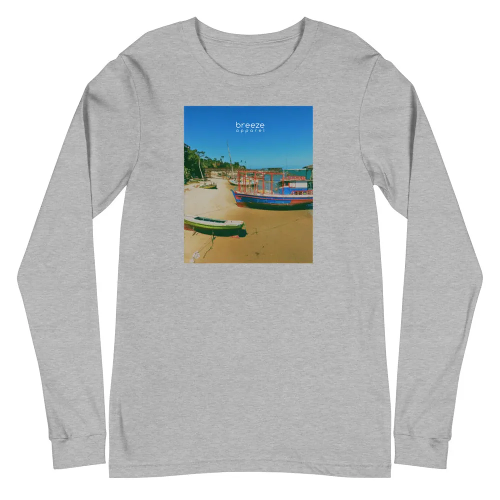 'Brazilian Bay' unisex long-sleeved shirt