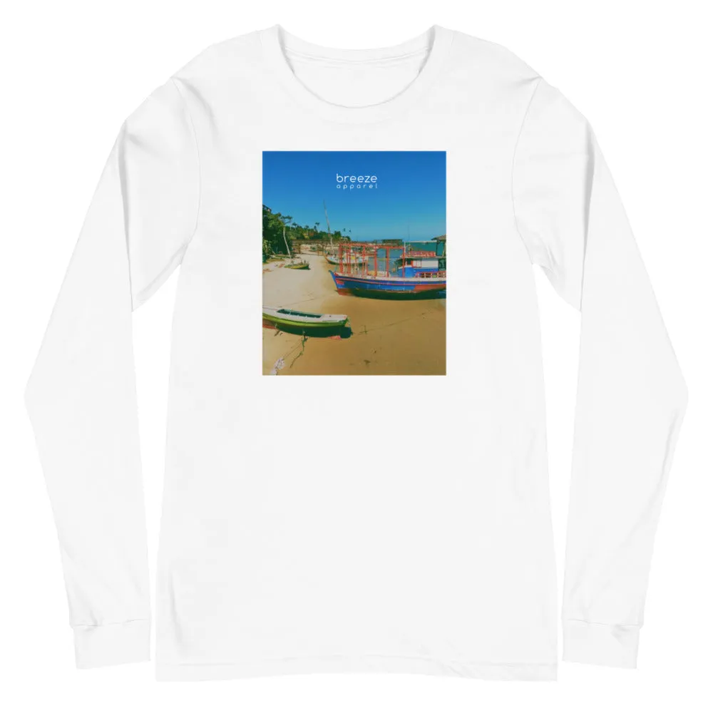 'Brazilian Bay' unisex long-sleeved shirt