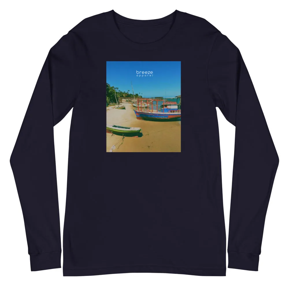 'Brazilian Bay' unisex long-sleeved shirt