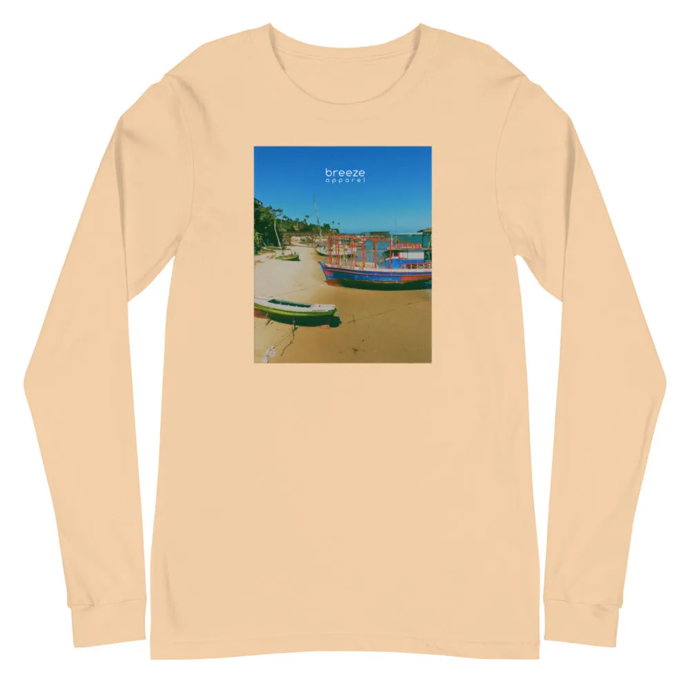 'Brazilian Bay' unisex long-sleeved shirt