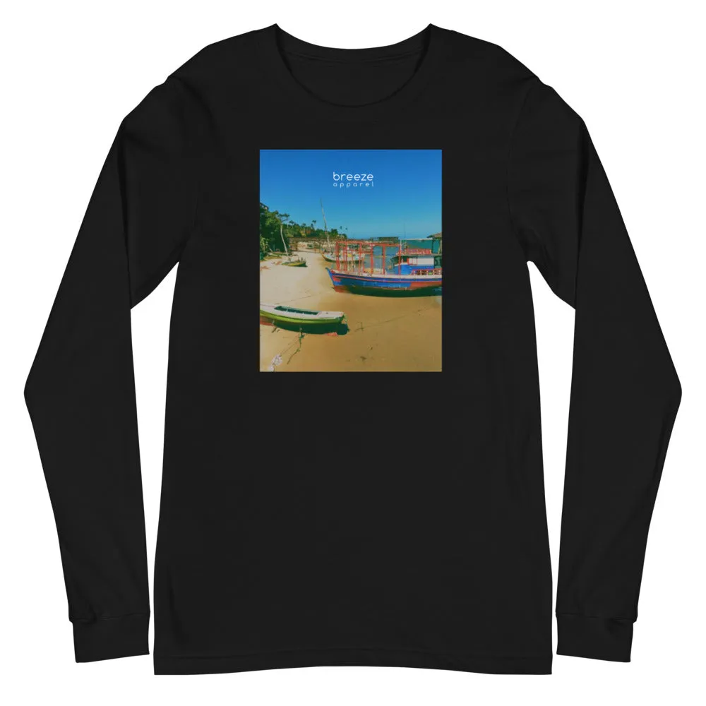 'Brazilian Bay' unisex long-sleeved shirt