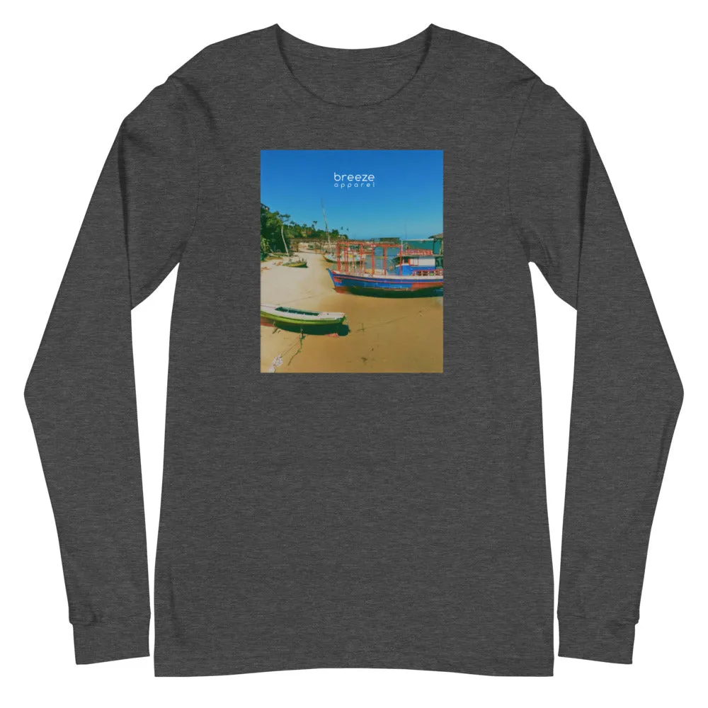 'Brazilian Bay' unisex long-sleeved shirt