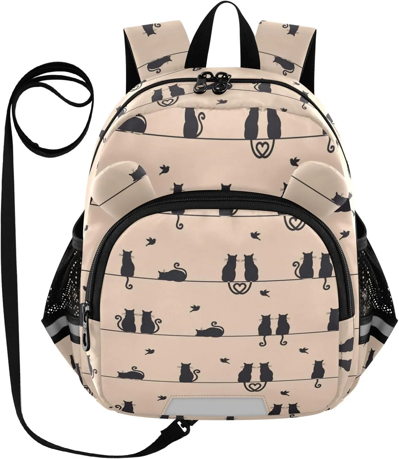 Cat and Bird Little Kid Toddler Backpack Baby Boys Girls Kindergarten Pre School Bags Cute Cartoon Backpacks for children