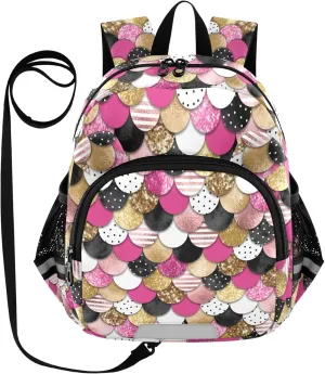 Colorful Tile Geometric Abstract Little Kid Toddler Backpack Baby Boys Girls Kindergarten Pre School Bags Cute Cartoon Backpacks for children
