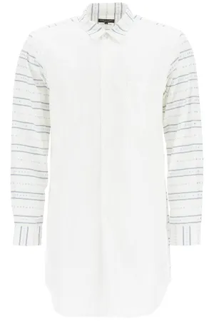 Comme Des Garcons Homme Plus Maxi Jacquard Shirt With