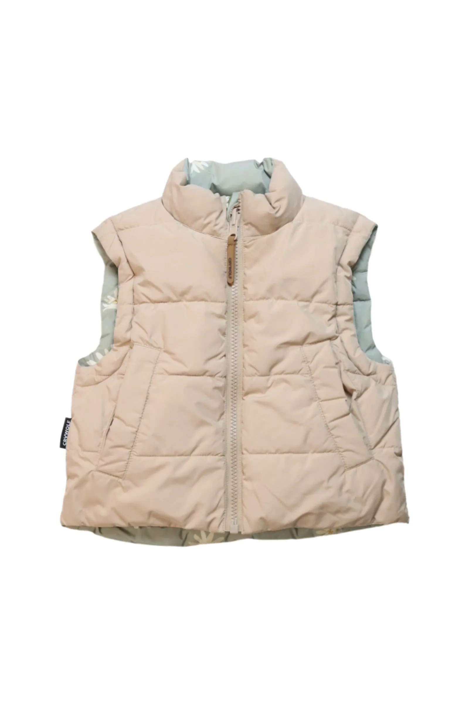 Crywolf Reversible Puffer Vest 12M