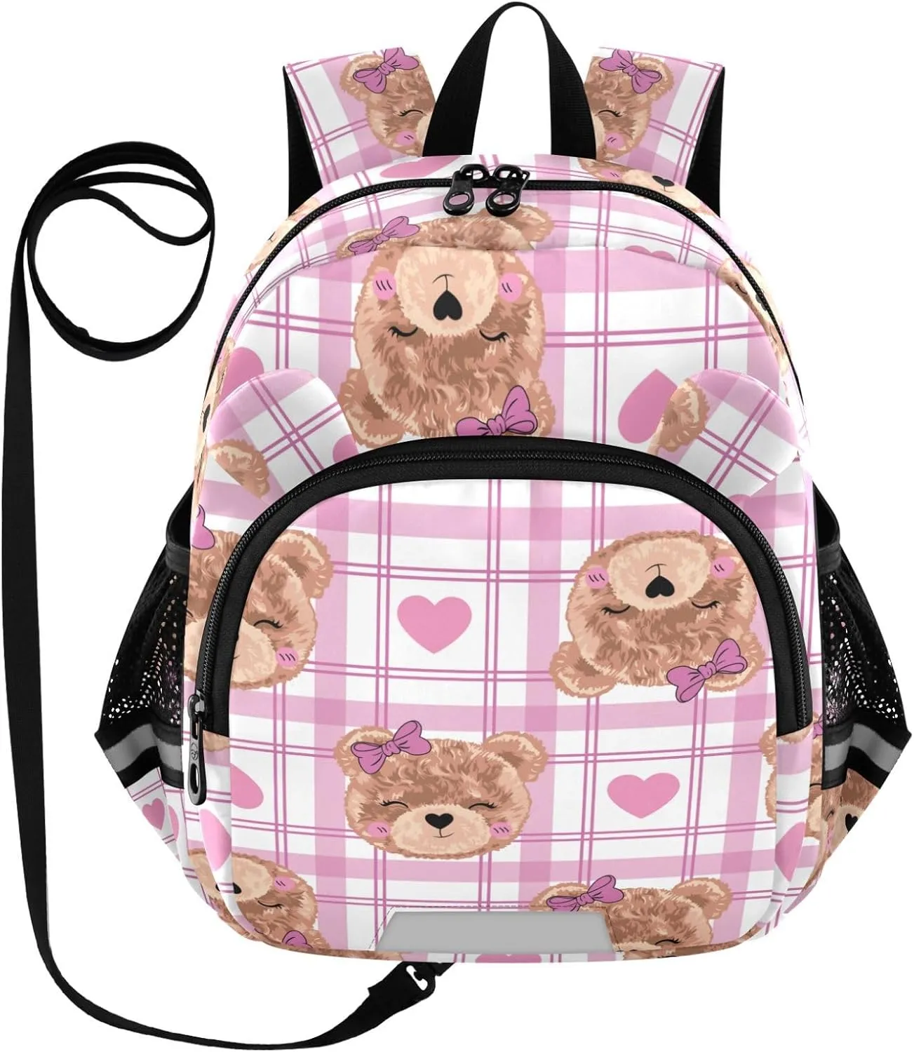Cute Bear Texture Little Kid Toddler Backpack Baby Boys Girls Kindergarten Pre School Bags Cute Cartoon Backpacks for children