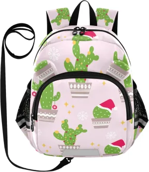 Cute Cactus and Pastel Little Kid Toddler Backpack Baby Boys Girls Kindergarten Pre School Bags Cute Cartoon Backpacks for children