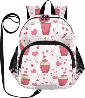 Cute Cakes Yummy Little Kid Toddler Backpack Baby Boys Girls Kindergarten Pre School Bags Cute Cartoon Backpacks for children