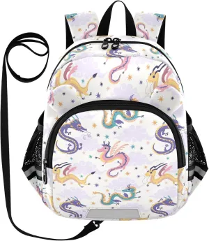 Cute Chinese Dragon Little Kid Toddler Backpack Baby Boys Girls Kindergarten Pre School Bags Cute Cartoon Backpacks for children