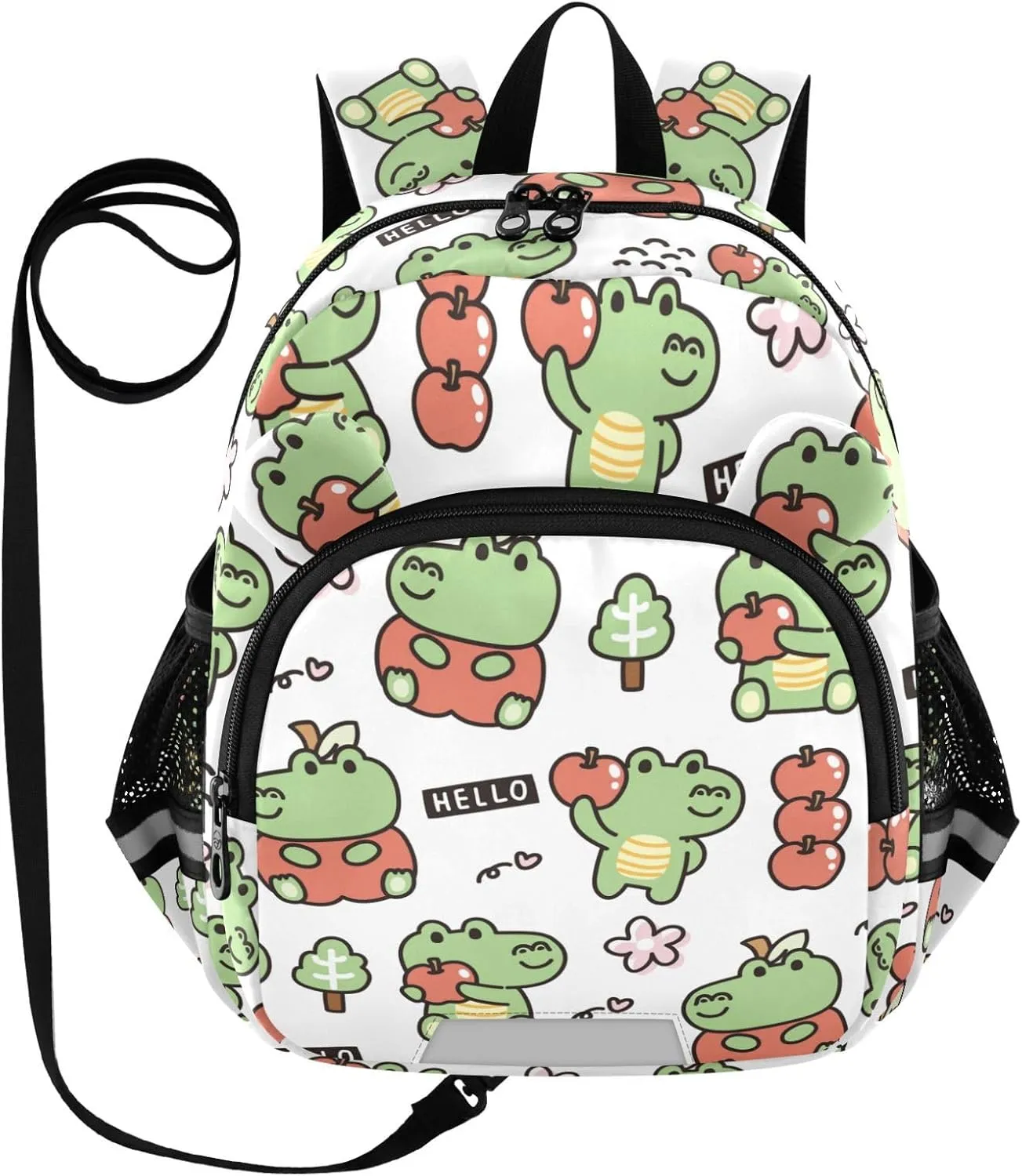 Cute Crocodile with Tiny Little Kid Toddler Backpack Baby Boys Girls Kindergarten Pre School Bags Cute Cartoon Backpacks for children