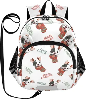 Cute French Bulldog Puppy Little Kid Toddler Backpack Baby Boys Girls Kindergarten Pre School Bags Cute Cartoon Backpacks for children