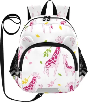 Cute Giraffe Exotic Little Kid Toddler Backpack Baby Boys Girls Kindergarten Pre School Bags Cute Cartoon Backpacks for children