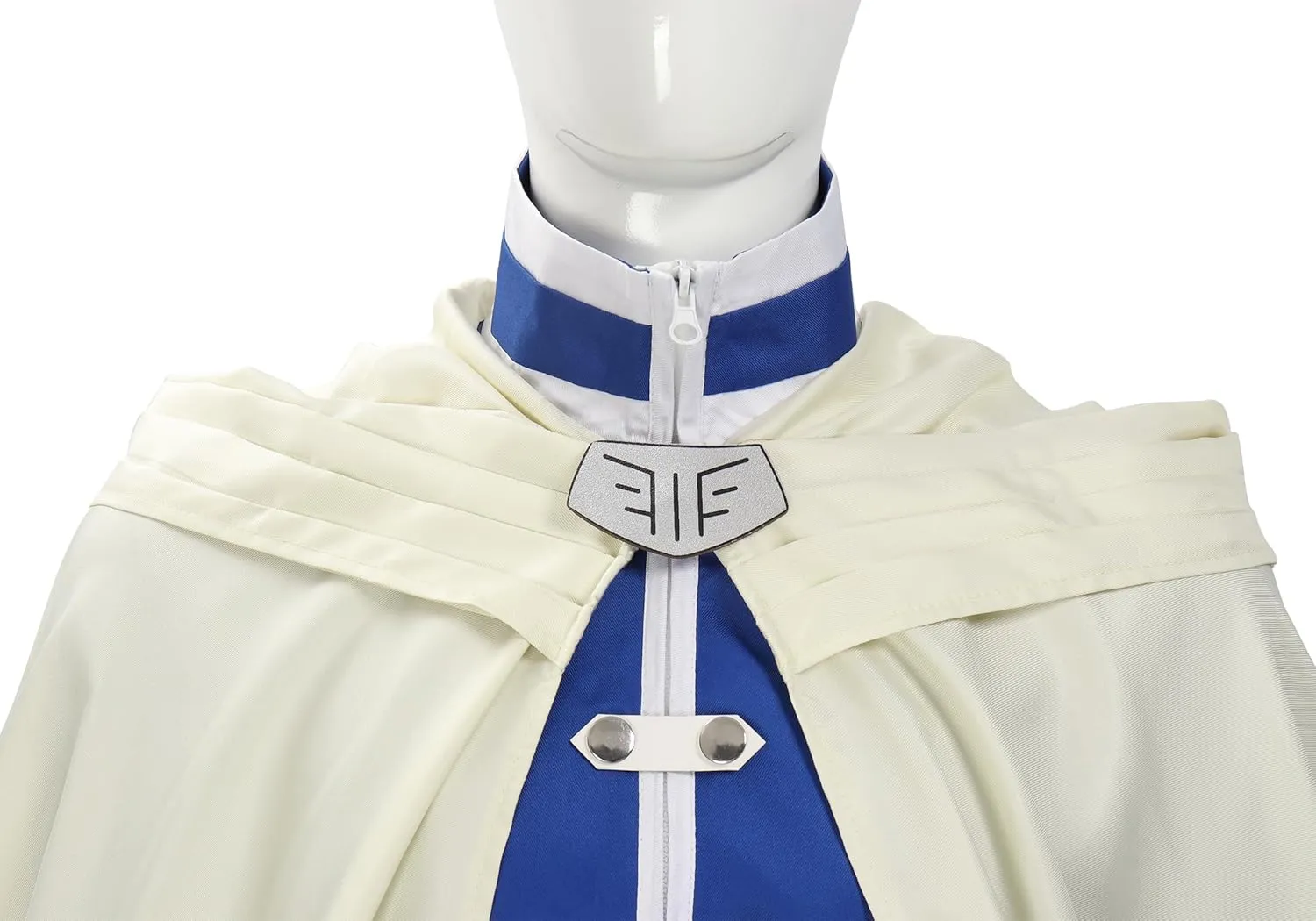 DAZCOS Anime Mens Cosplay Costume Outfits with Cloak and Belt for Halloween