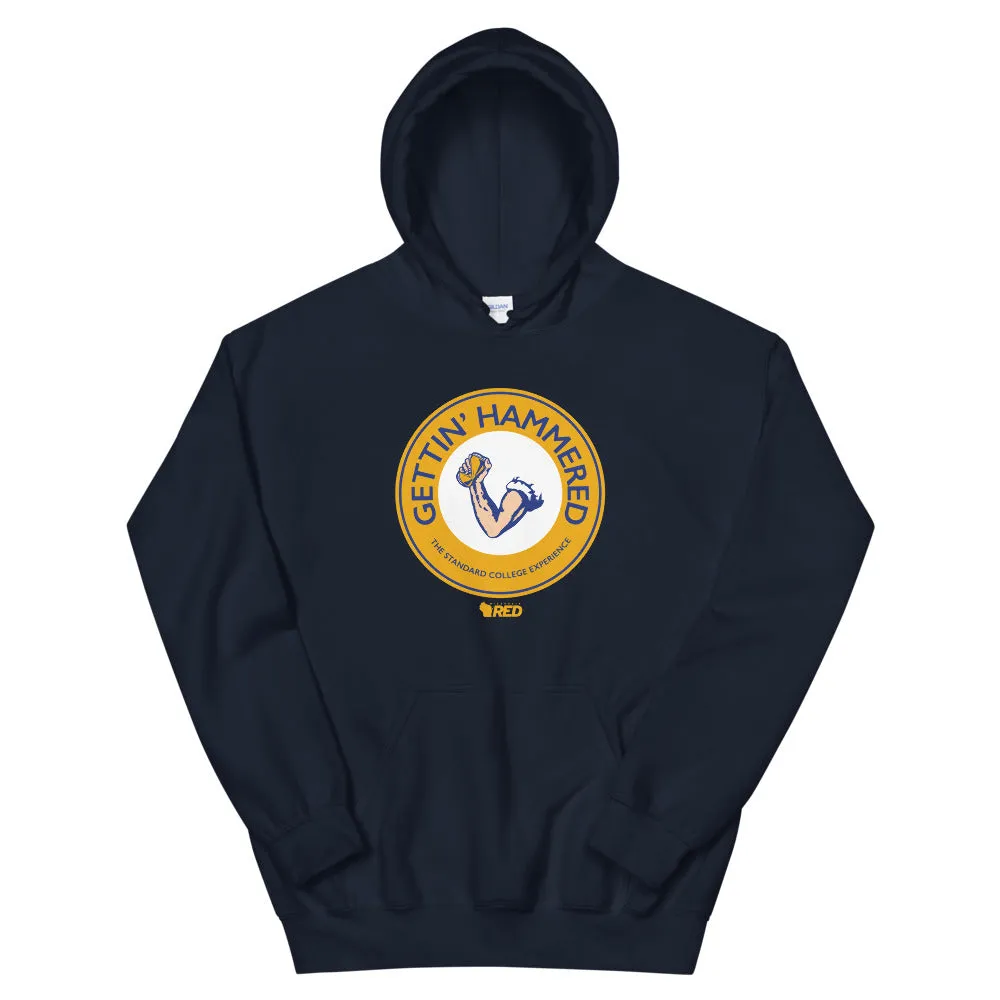 Eau Claire: Gettin' Hammered Hooded Sweatshirt