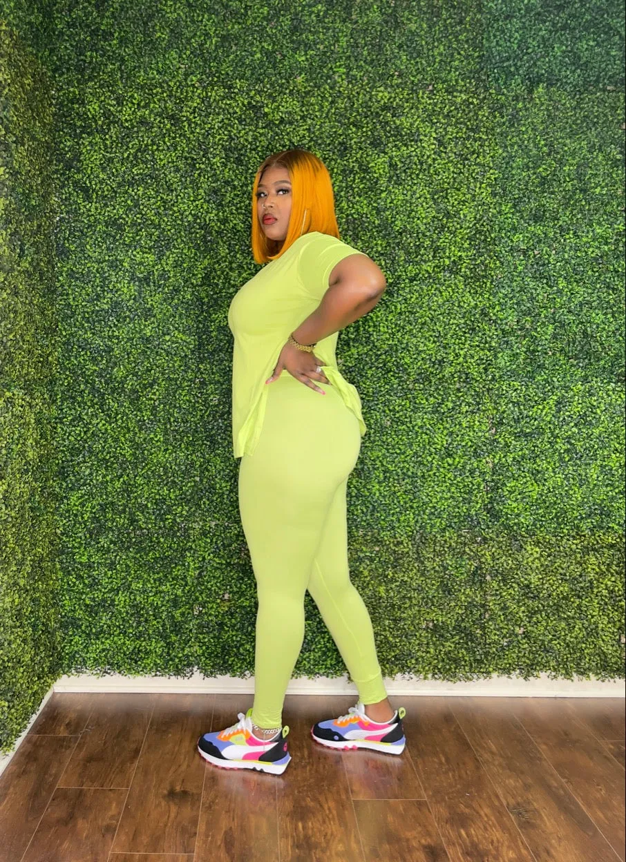 GO WITH THE FLOW (Lime)