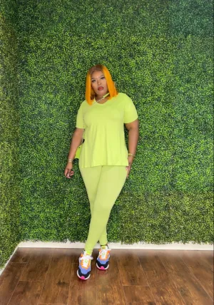 GO WITH THE FLOW (Lime)