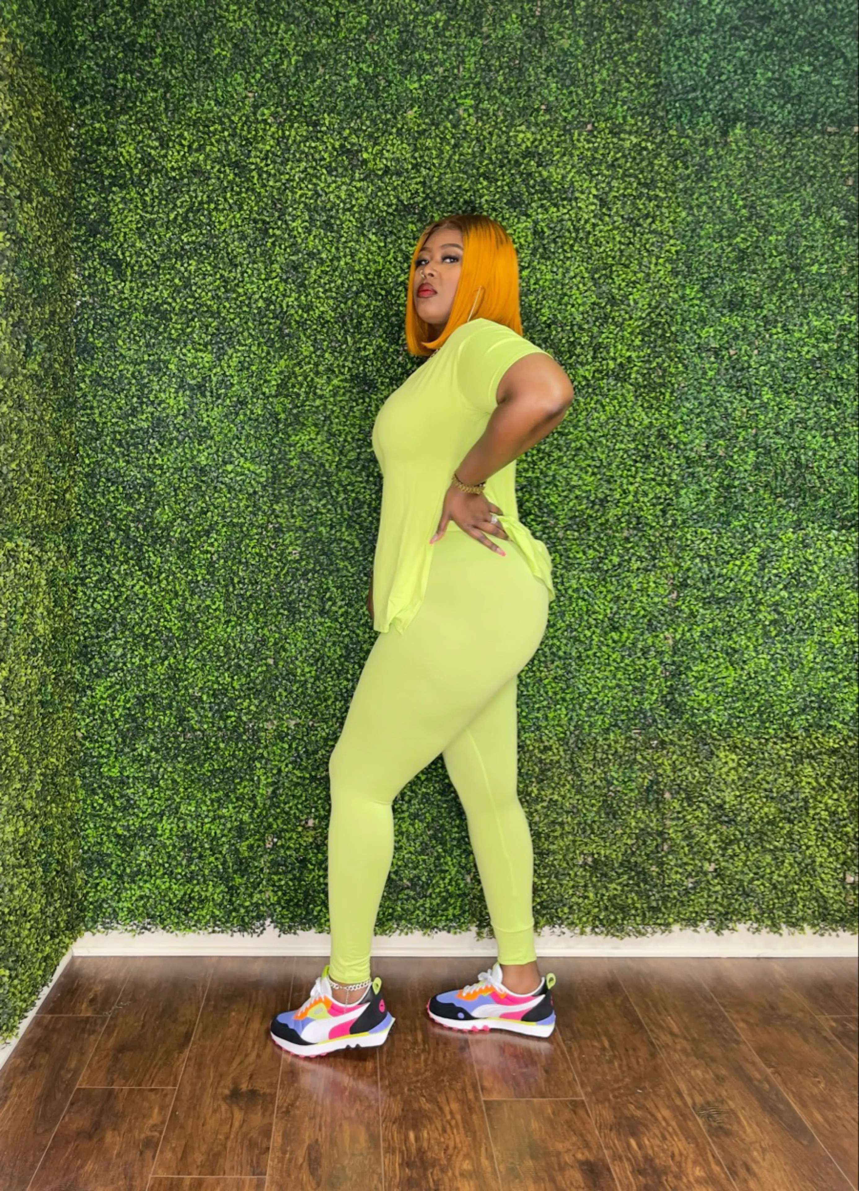 GO WITH THE FLOW (Lime)