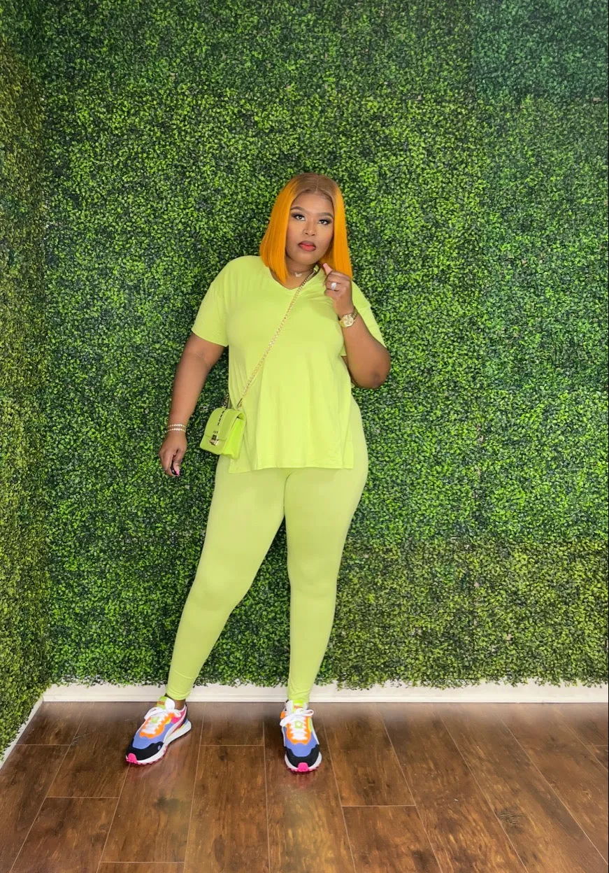 GO WITH THE FLOW (Lime)