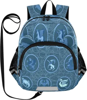 Heraldic Animals Creatures Little Kid Toddler Backpack Baby Boys Girls Kindergarten Pre School Bags Cute Cartoon Backpacks for children