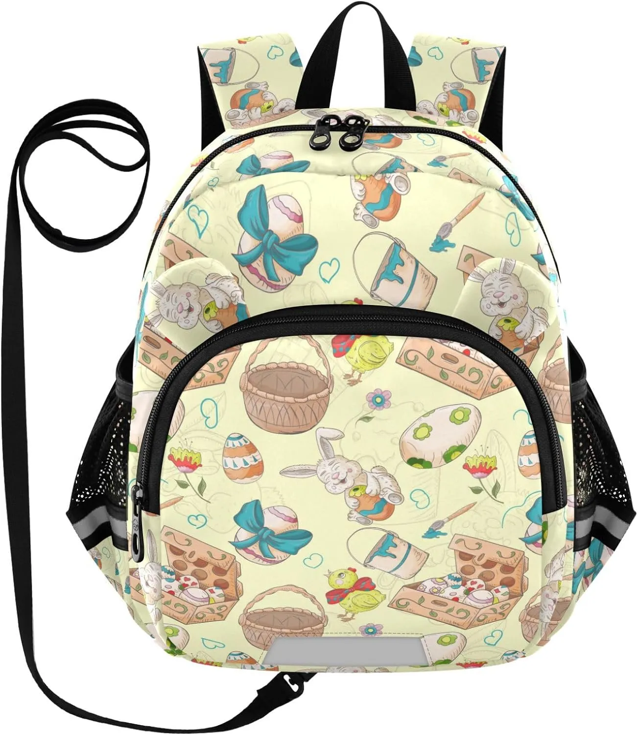 Holiday Easter Retro Egg Little Kid Toddler Backpack Baby Boys Girls Kindergarten Pre School Bags Cute Cartoon Backpacks for children