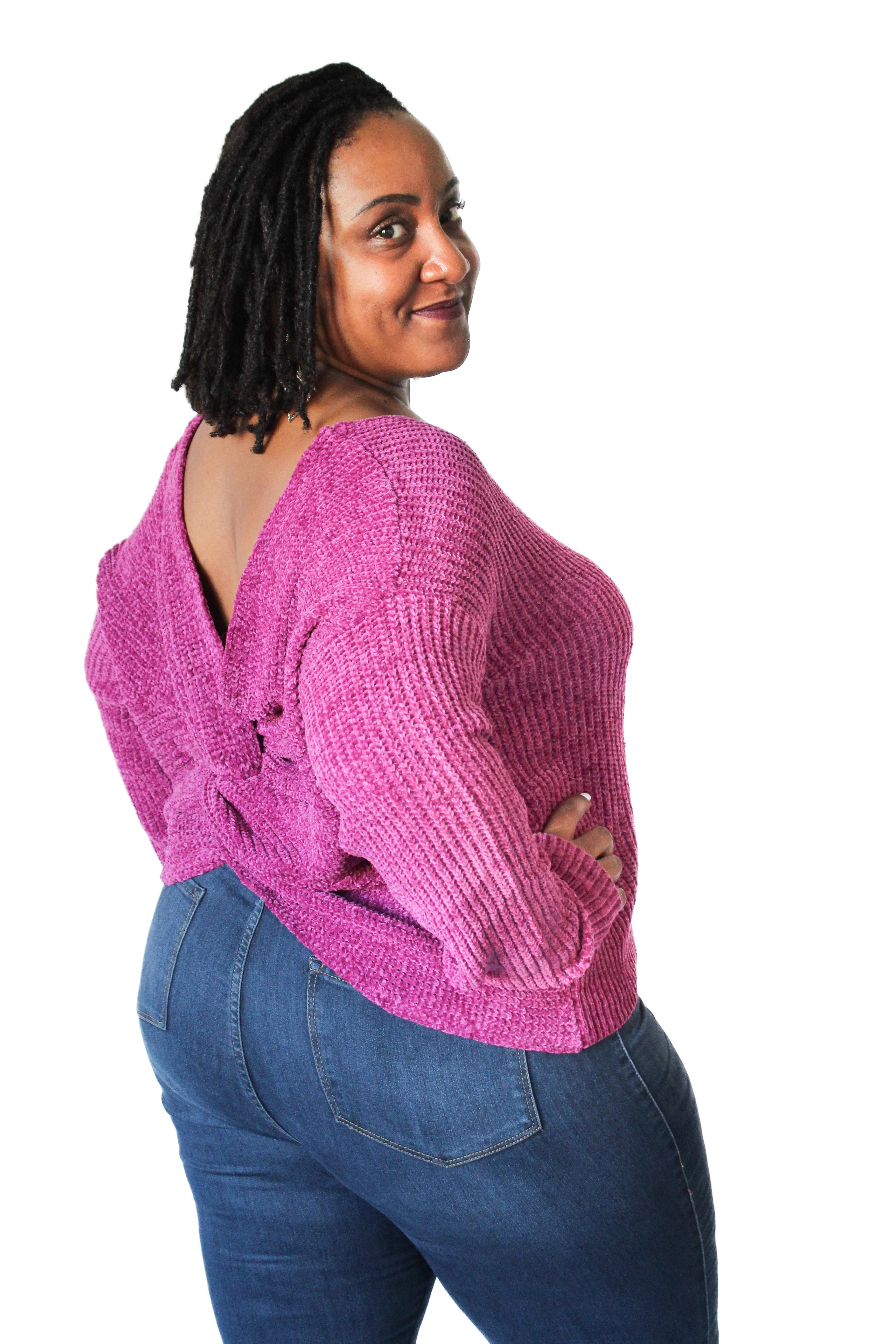 Juliet Twist Back Sweater