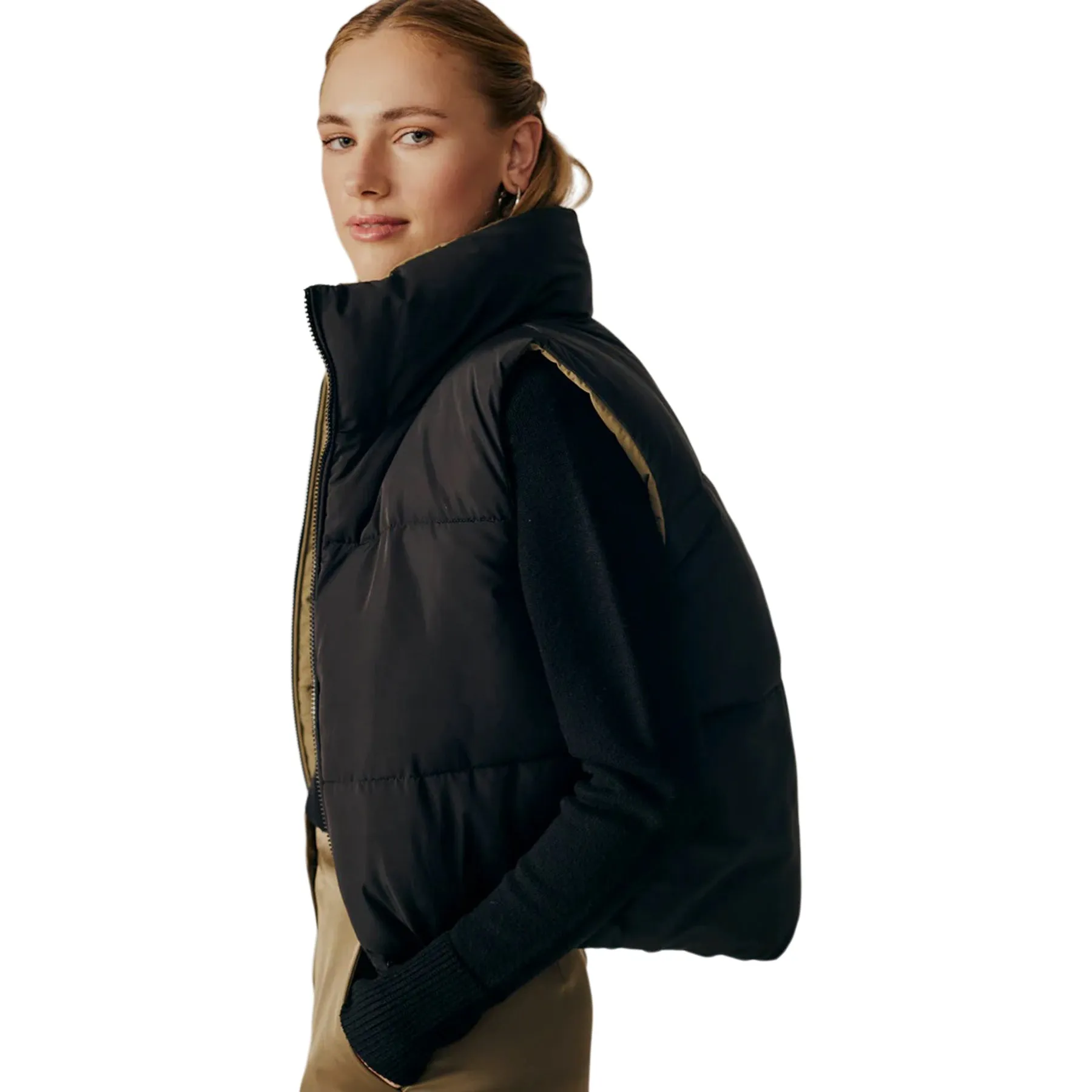 Kansas Reversible Puffer Vest