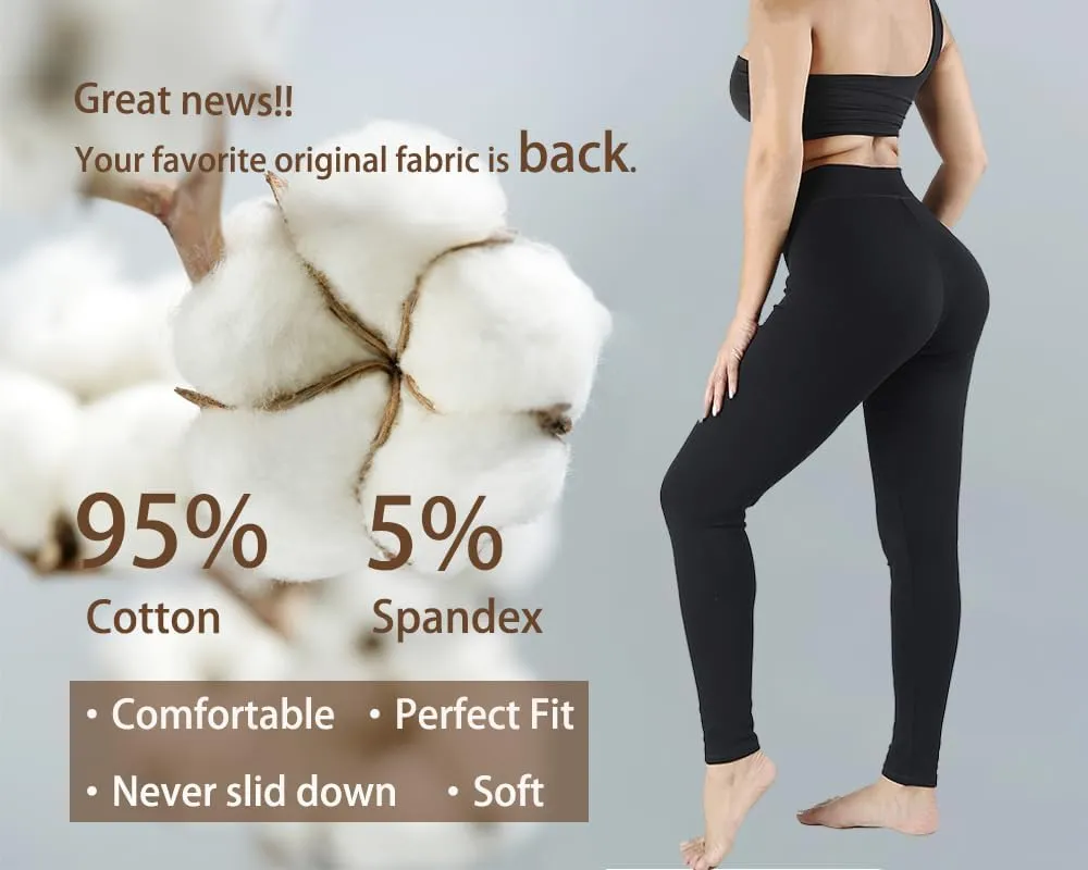 Leggings for Women Plus Size High Waisted Thick XL 2XL 3XL 4XL