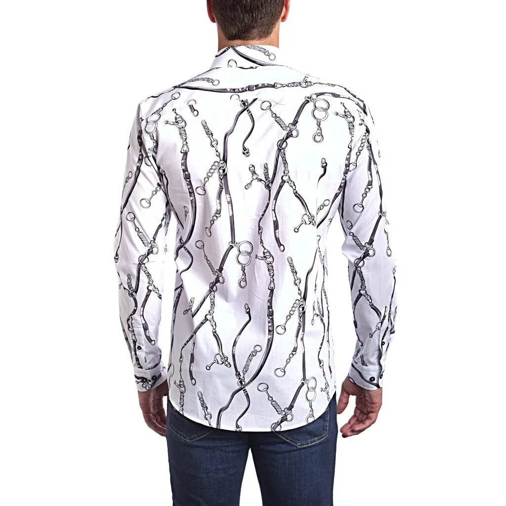 Lux Chains Classic Fit Dress Shirt