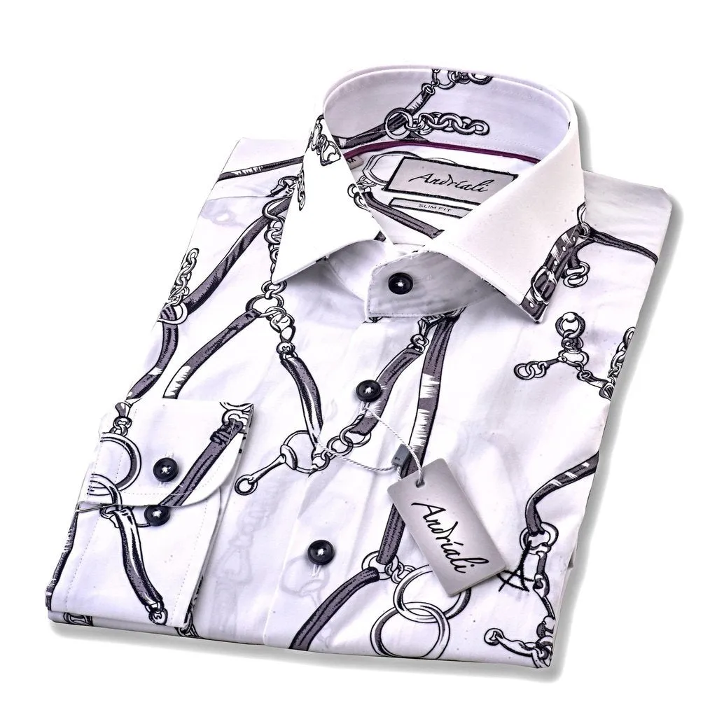 Lux Chains Classic Fit Dress Shirt