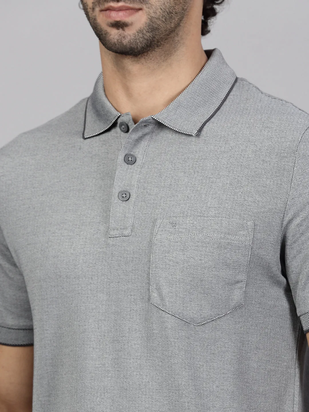 Mens Grey & Grape Expert Polo Tshirt Combos