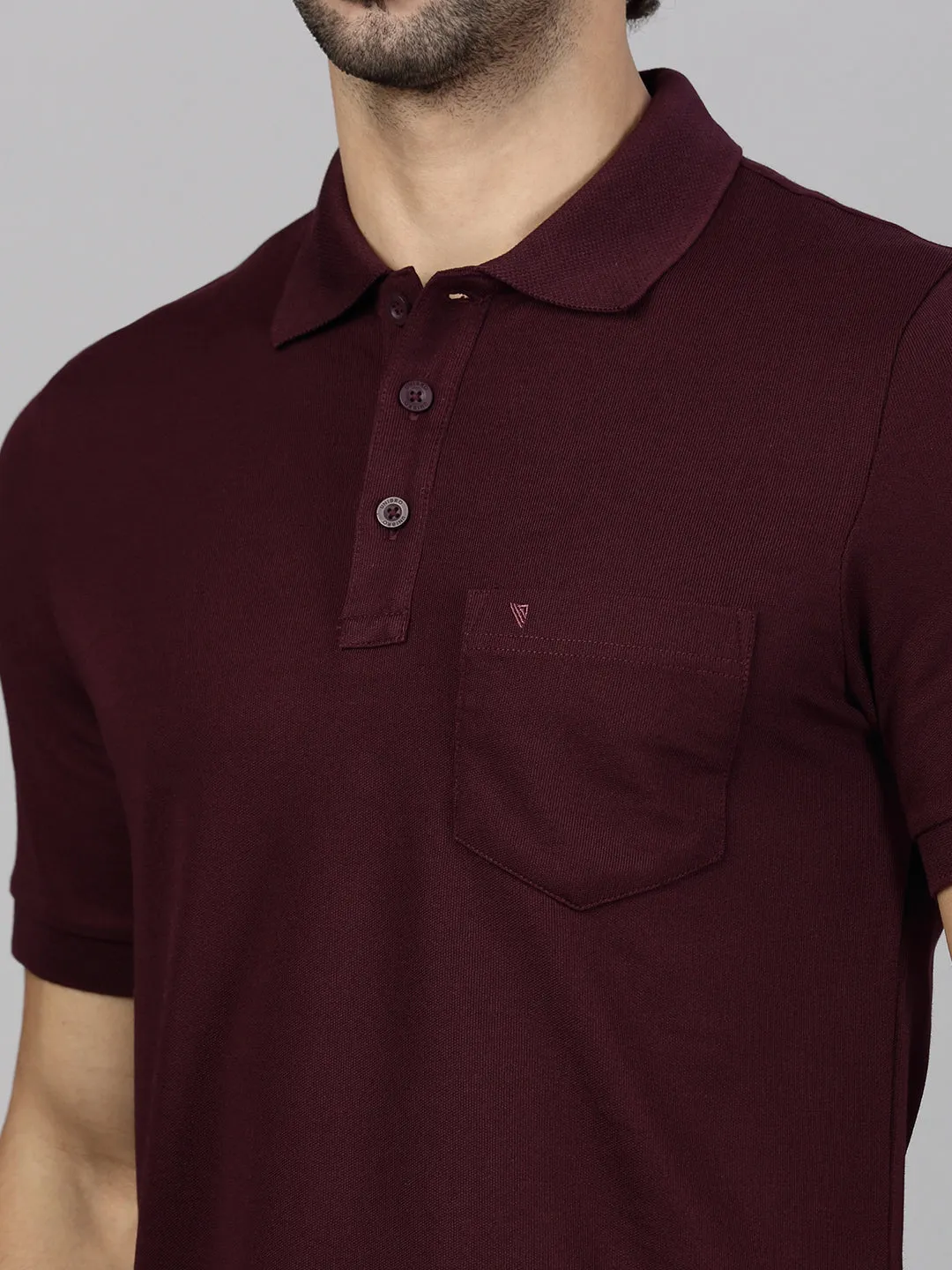 Mens Grey & Grape Expert Polo Tshirt Combos
